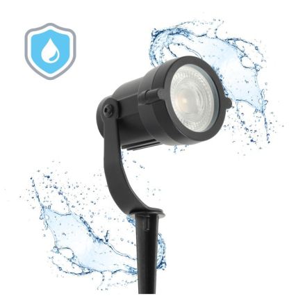 Zunanja svetilka BLAKE UNO 1xGU10/35W/230V IP65 črna