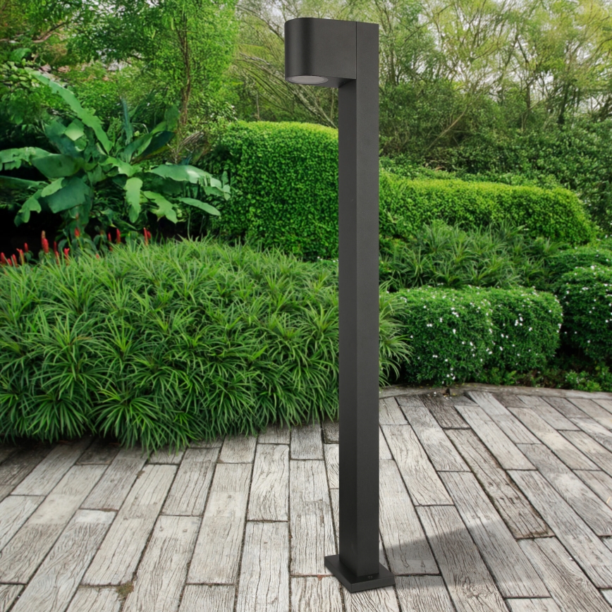 Zunanja svetilka BOSTON 1xGU10/10W/230V 80 cm IP54 črna
