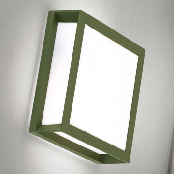 Zunanja svetilka HENRY 2xE27/15W/230V IP44 zelena