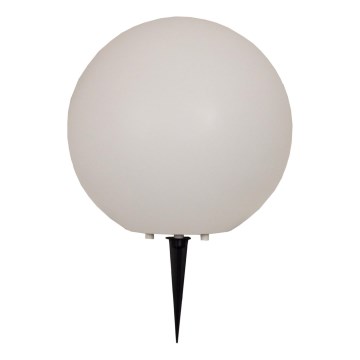 Zunanja svetilka KULA 1xE27/60W/230V, premer 35 cm, IP44, bela