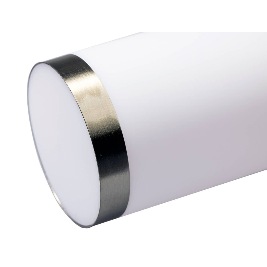 Zunanja svetilka LIVIA 1xE27/10W/230V 45 cm IP44 srebrna