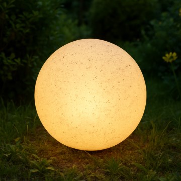 Zunanja svetilka LUMISTONE 1xE27/15W/230V IP65 premer 28 cm