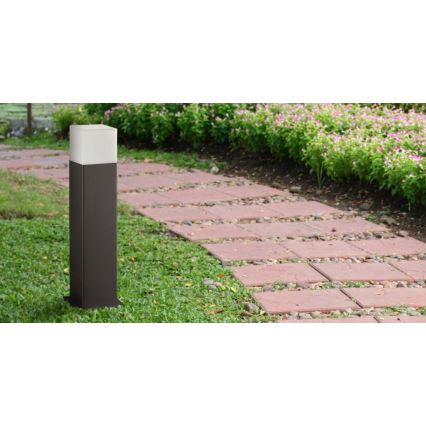 Zunanja svetilka NEW YORK 1xE27/12W/230V IP44 44 cm antracit