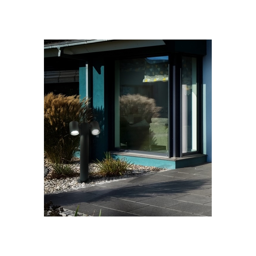 Zunanja svetilka PINO 2xGU10/10W/230V IP44 44 cm