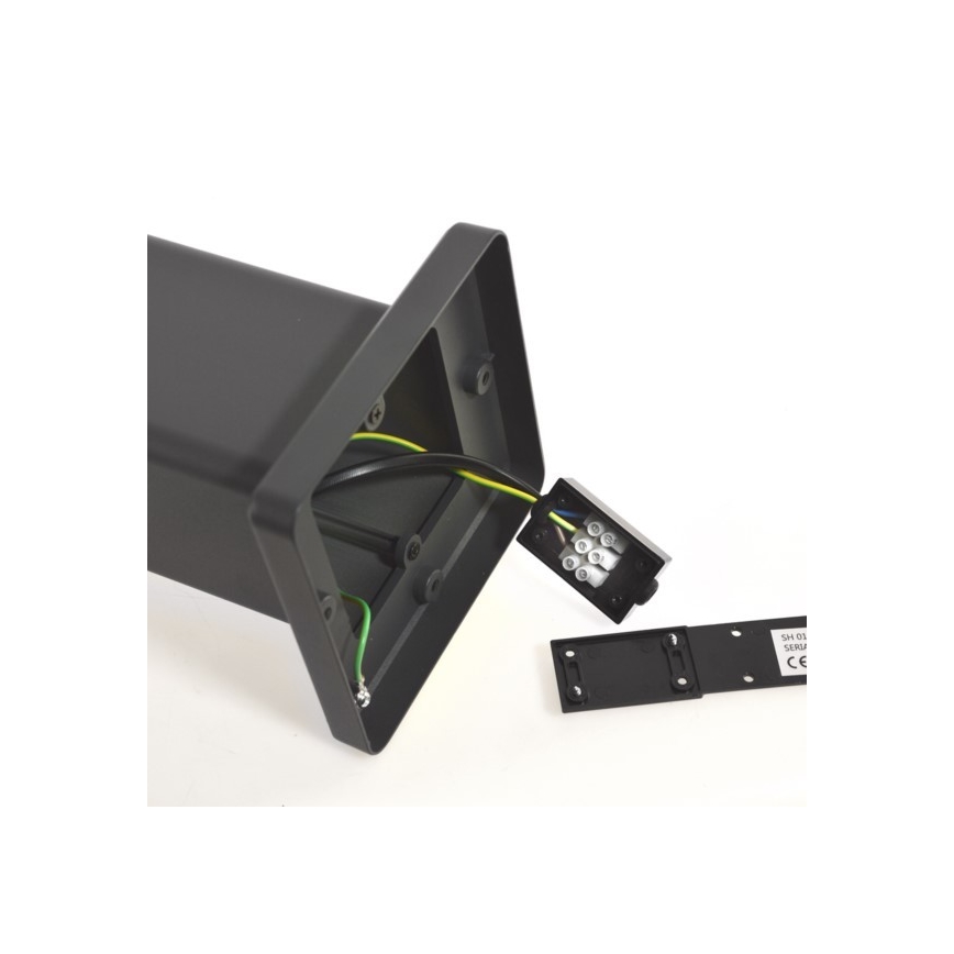 Zunanja svetilka SANTA 1xE27/60W/230V IP54 79,5 cm antracit