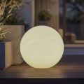 Zunanja svetilka STONO, 1×E27 (20 W), 230 V, premer 30 cm, IP65, bela