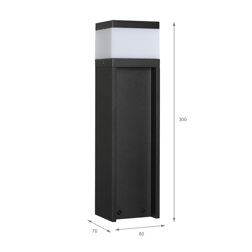 Zunanja svetilka VESPER 1xG9/5W/230V IP44 30 cm črna