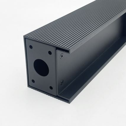 Zunanja svetilka VESPER 1xG9/5W/230V IP44 80 cm črna