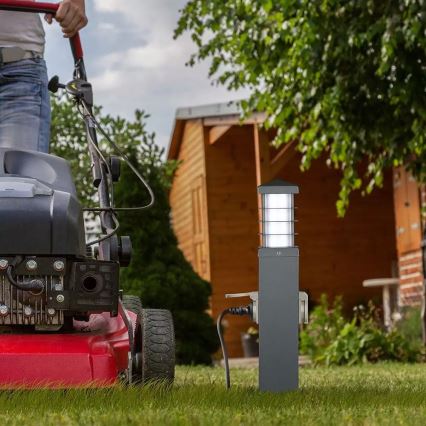 Zunanja svetilka z vtičnicami SCHUKO 1xE27/13W/230V IP44