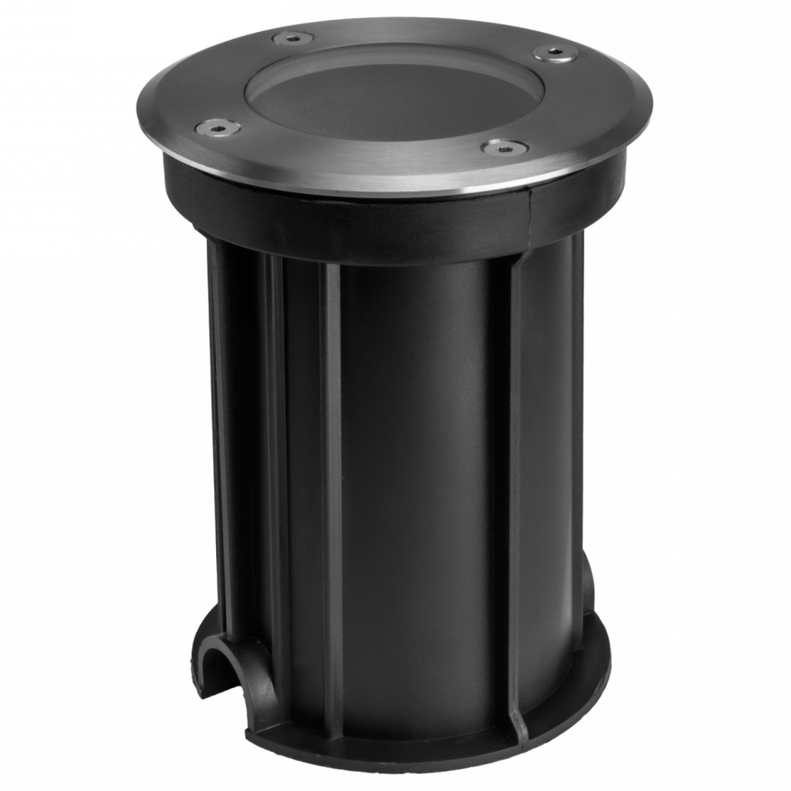 Zunanja svetilka za dovozno pot LUKKA CONNECT 1xGU10/4W/230V IP67 mat krom okrogla