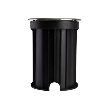 Zunanja svetilka za dovozno pot LUKKA CONNECT 1xGU10/4W/230V IP67 mat krom okrogla