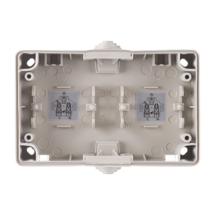 Zunanja vtičnica FRENCH 250V/16A IP44 2Z