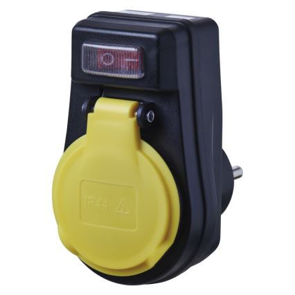 Zunanja vtičnica s stikalom FRENCH 250V/16A IP44
