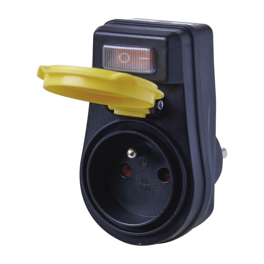 Zunanja vtičnica s stikalom FRENCH 250V/16A IP44
