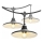 Zunanji dekorativni niz CRETE 15xE27/230V 20m IP44