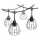 Zunanji dekorativni svetlobni niz CRETE 15xE27/230V 20m IP44
