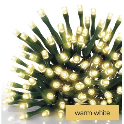 Zunanji LED niz 200xLED/8 načinov 8,6m IP44 topla bela