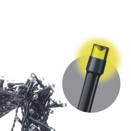 Zunanji LED niz 80 LED, 13 m, IP44, topla bela