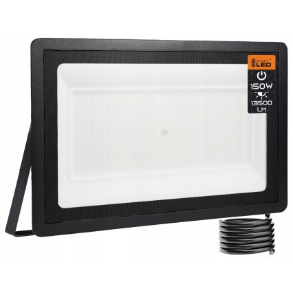 Zunanji LED reflektor LED/150W/230V 4500K IP65 črn