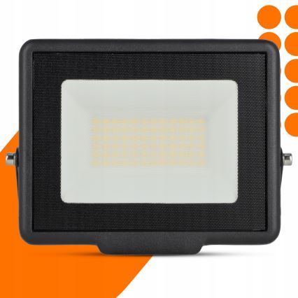 Zunanji LED reflektor LED/50W/230V 4500K IP65 črna