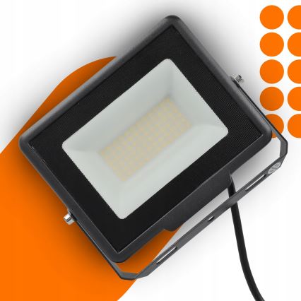 Zunanji LED reflektor LED/50W/230V 4500K IP65 črna