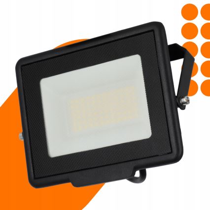 Zunanji LED reflektor LED/50W/230V 4500K IP65 črna