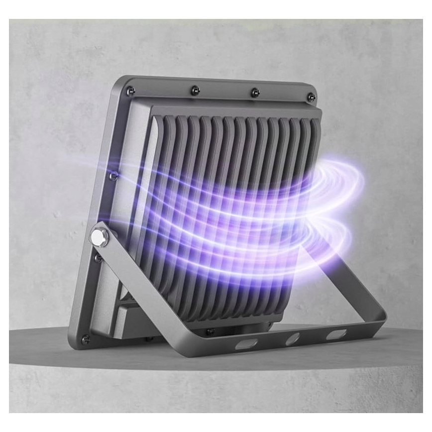 Zunanji LED reflektor LED/50W/230V 4500K IP65 siva