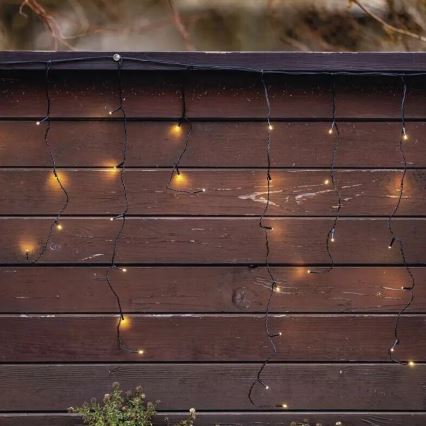 Zunanji LED svetlobni niz 100xLED/2,5x0,9m IP44 topla bela