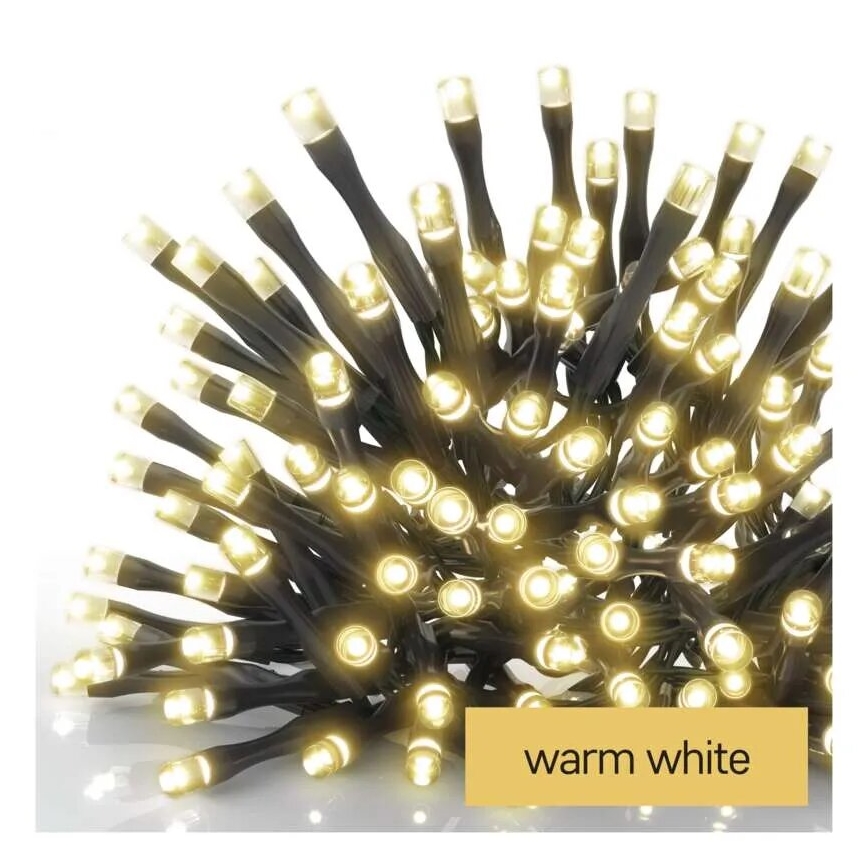 Zunanji LED svetlobni niz 100xLED/2,5x0,9m IP44 topla bela