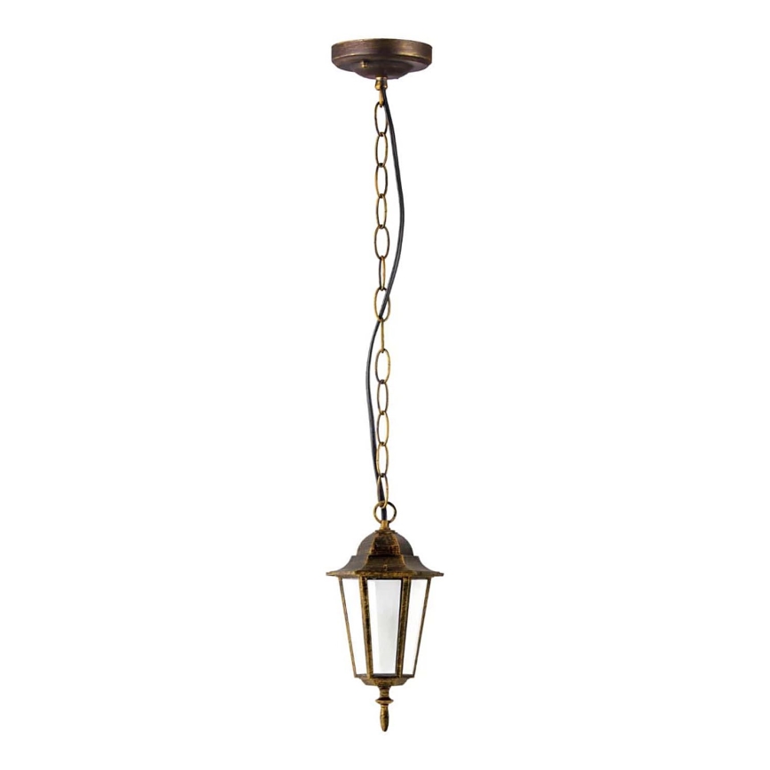 Zunanji lestenec 1xE27/60W/230V patina