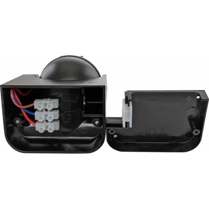 Zunanji PIR senzor gibanja 1200W/230V IP44 črn