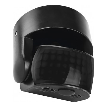 Zunanji PIR senzor gibanja in mraka 1200W/230V IP65 črn