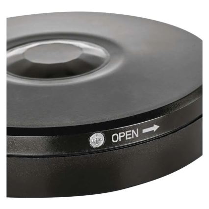 Zunanji PIR senzor gibanja in somraka 2000W/230V IP65 črn