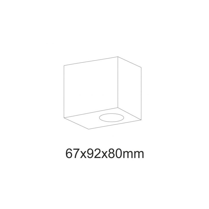 Zunanji stenski reflektor BOSTON 1xGU10/35W/230V IP44