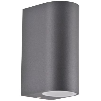 Zunanji stenski reflektor BOSTON 2xGU10/10W/230V IP44