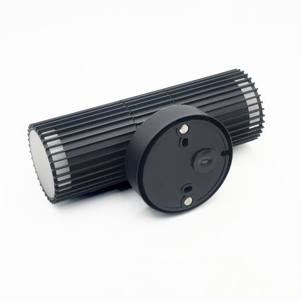 Zunanji stenski reflektor LANTHEA 2xGU10/11W/230V IP44 črna