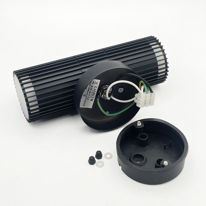 Zunanji stenski reflektor LANTHEA 2xGU10/11W/230V IP44 črna