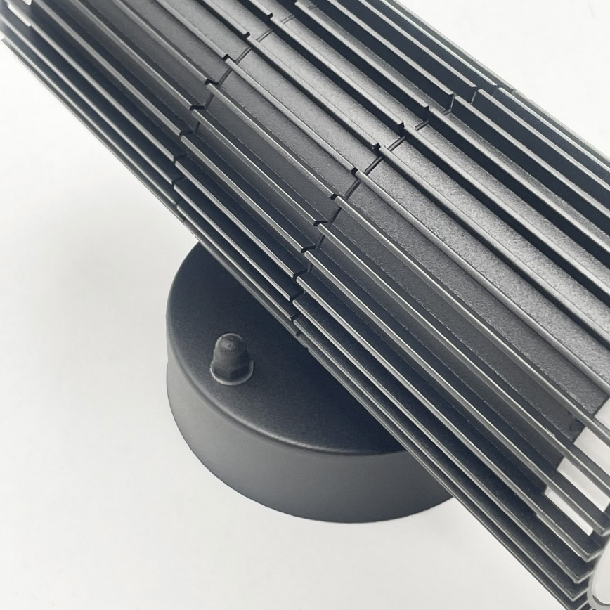 Zunanji stenski reflektor LANTHEA 2xGU10/11W/230V IP44 črna