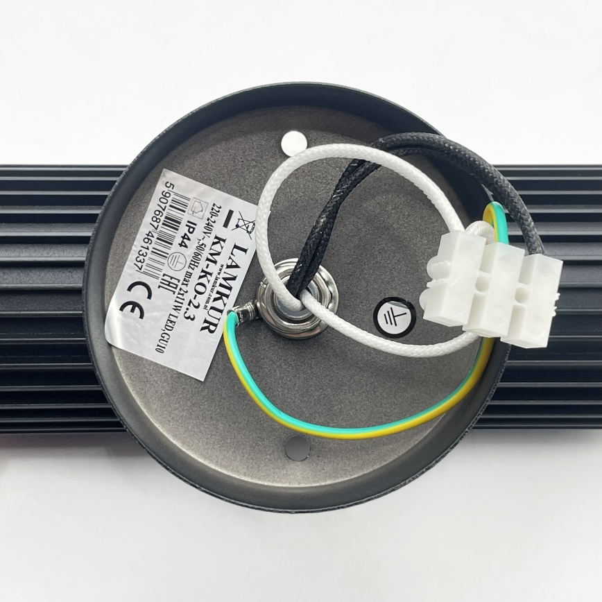 Zunanji stenski reflektor LANTHEA 2xGU10/11W/230V IP44 črna