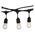 Zunanji svetlobni niz STRING 15m 15xE27/25W/230V IP54