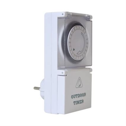 Zunanjo mehansko časovno stikalo dnevno 16A/230V IP44